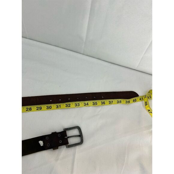 American Eagle Outfitters Men's Brown Leather Belt Bundle of Two Size Large - Picture 9 of 9